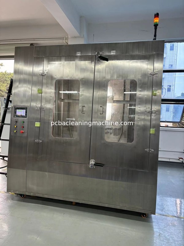 AC380V/3p/50/60Hz PCB মেশিন পরিষ্কারের মেশিন 100-150cm/min নেট কনভেয়র গতির সাথে