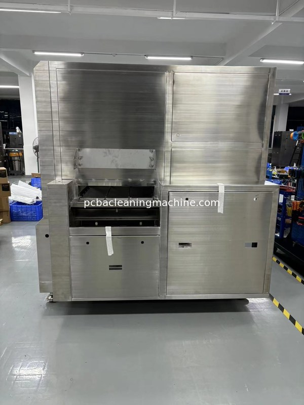 AC380V/3p/50/60Hz PCB মেশিন পরিষ্কারের মেশিন 100-150cm/min নেট কনভেয়র গতির সাথে