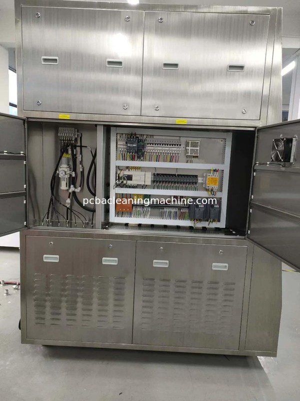 AC380V/3p/50/60Hz PCB মেশিন পরিষ্কারের মেশিন 100-150cm/min নেট কনভেয়র গতির সাথে