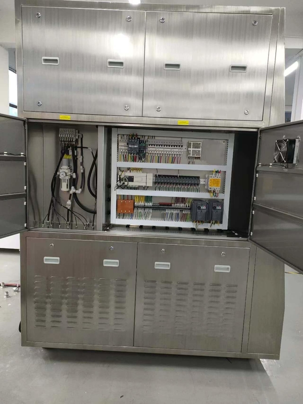 বায়ু চাপ 0.4-0.6Mpa ফিল্টারিং সিস্টেমের সাথে মুদ্রিত সার্কিট বোর্ড পরিষ্কারের মেশিন