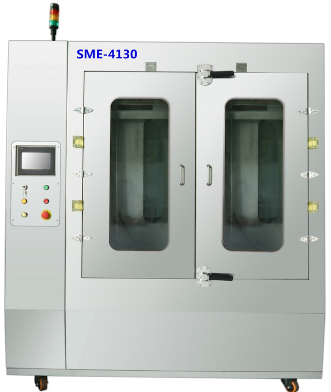 AC380V/3p/50/60Hz PCB মেশিন পরিষ্কারের মেশিন 100-150cm/min নেট কনভেয়র গতির সাথে