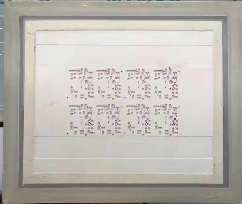 736*736mm আকার 3mm বেধ লাল আঠালো তামা স্টেনসিল দক্ষ জলীয় পরিষ্কারের মেশিন