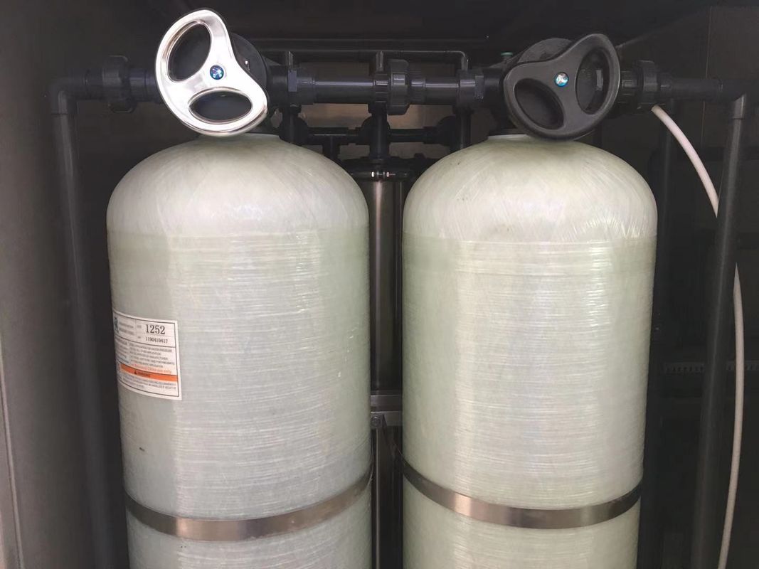 250 L/H স্টেইনলেস স্টিল ফ্রেম deionized জল মেশিন 160L জল ট্যাংক ক্ষমতা DI জল মেশিন