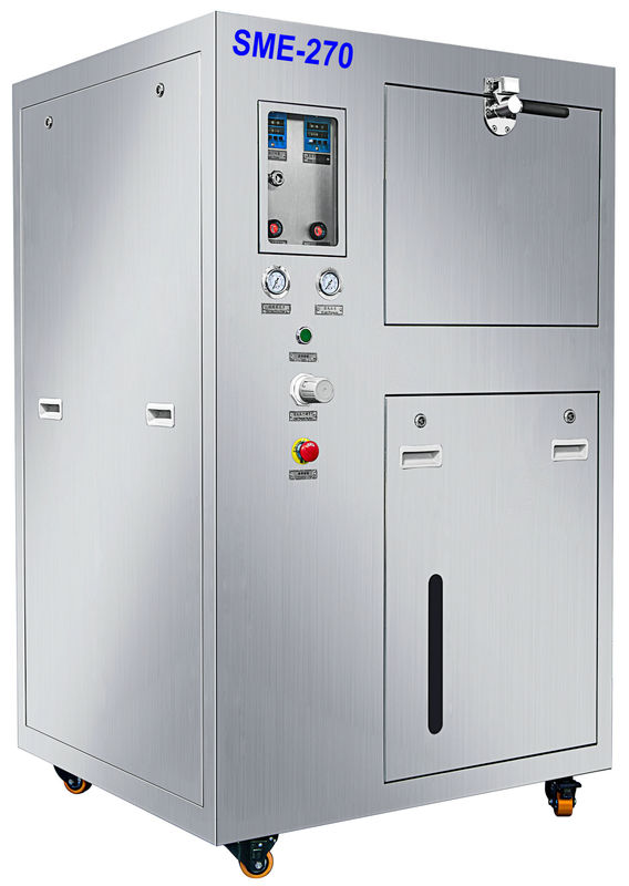 SMT সোল্ডার পেস্ট PCB প্রিন্টিংয়ের জন্য বড় আকারের স্টেইনলেস স্টীল দ্রাবক স্প্রে মিস প্রিন্টেড PCB ক্লিনিং মেশিন