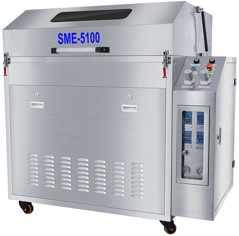 SME 5100 দ্রাবক ওয়াশিং মেশিন 50L দ্রাবক ট্যাঙ্ক CE UL বায়ুসংক্রান্ত ট্রে ক্লিনিং মেশিন
