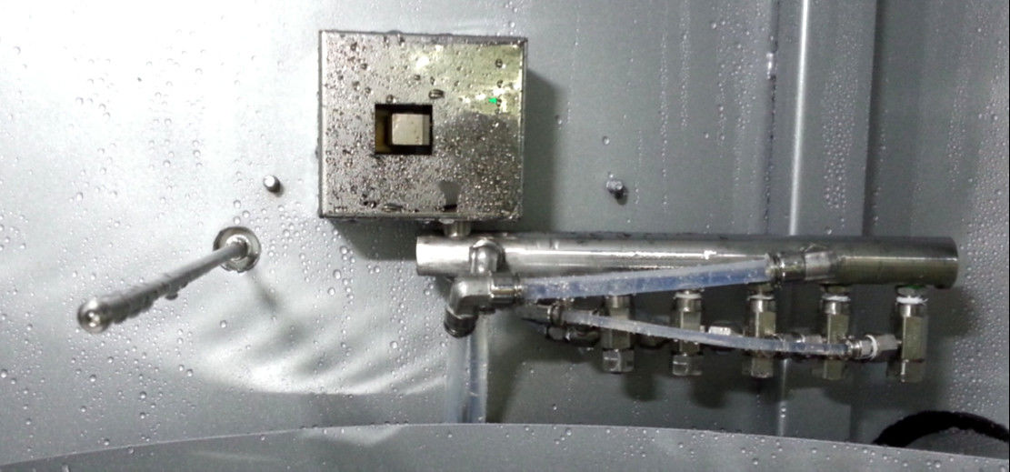 CMOS ওয়েফার ক্লিনিং মেশিন 1000RPM সেন্ট্রিফিউগাল ড্রাই 2 ফ্লুইড ডিআই ওয়াটার স্প্রে ক্লিনিং মেশিন