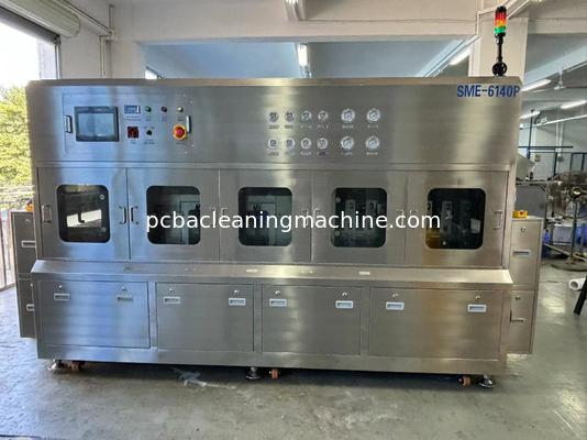 স্প্রে-লাইন অনলাইন পিসিবি অ্যাসেম্বলি ক্লিনিং মেশিন SME-6140P